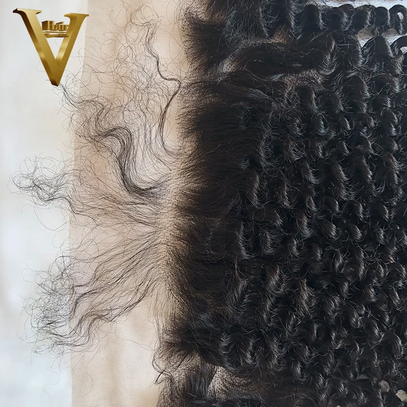 Кружевная Фронтальная застежка 13x6 кудрявые волосы remy индийские свободные части