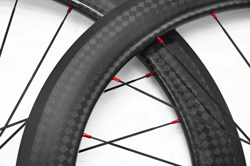 700c карбоновые колеса для шоссейных велосипедов 1432 спицы довод powerway R13 колеса для шоссейных велосипедов 50x23 мм G3 20/24