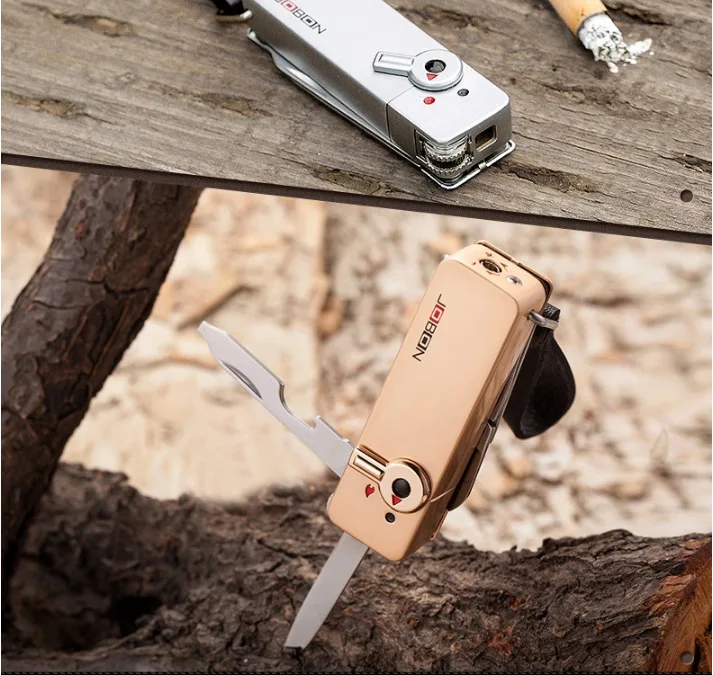 Многофункциональный надувные металлические зажигалки, прикуривателя, наждак колеса газовая зажигалка. Зажигалки и аксессуары некурящих