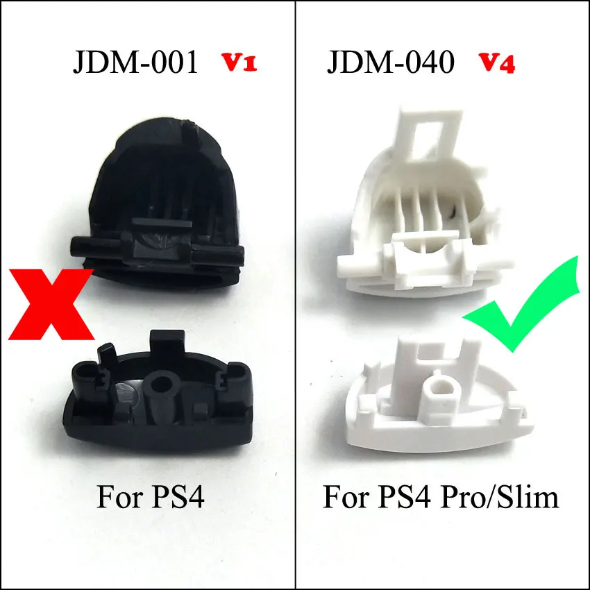 Комплект кнопок YuXi Chrome Dpad R1 R2 L1 L2 для Sony Dualshock 4 PS4 Pro Slim JDS 040 JDS-040 беспроводной