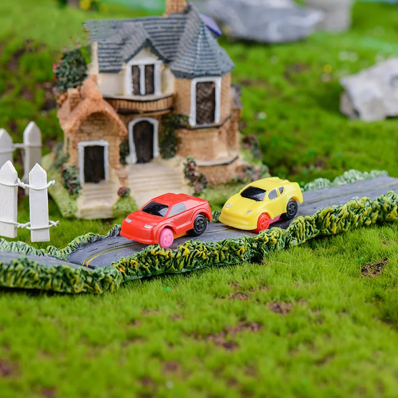 5 шт. фигурки машин куклы дом сделай сам миниатюрные 3D украшение кукольный домик