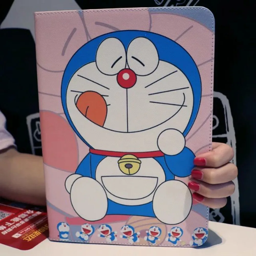 Для iPad 9 7 2017/2018 чехол высокого качества с мультяшным рисунком Jingle cat откидной