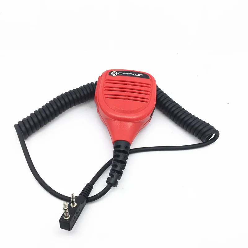 Красный ручной микрофон для baofeng UV5R BF888S UV6R kenwood TK3107 TK3207 pxing PX777 радио | Мобильные