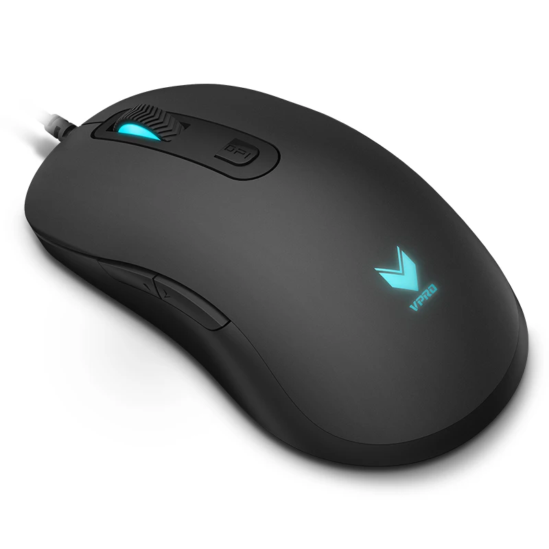 Новая программируемая игровая мышь Rapoo V22 3000DPI 7 кнопок USB Проводная оптическая с