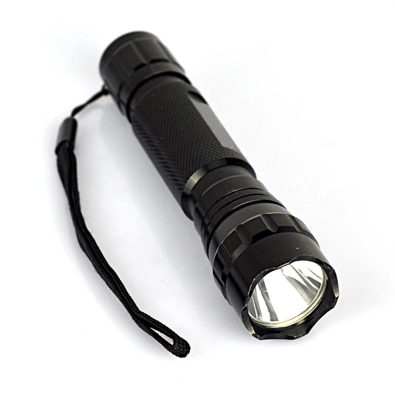 BORUiT 1200LM XML T6 светодиодный WF 501B тактический флэш светильник алюминиевый