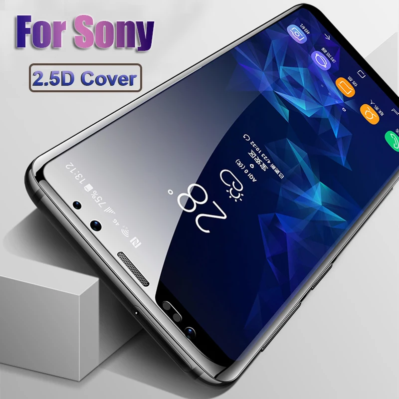 2.5D для sony XA2 ультра закаленное стекло xperia XZ2 compact XZ1 XA1 XA Ultra Plus XZ Premium X XP Защитная