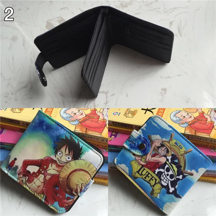 Сказочный хвост один кусок Рик и Морти смерти Примечание Bump the world Natsume Gintama Hero Academy подарки полный цвет кошелек плюшевый Кошелек - Цвет: One Piece E