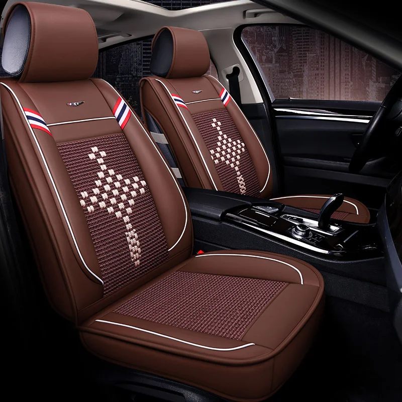 LCRTDS шелк льда чехлы сидений автомобиля для Chrysler 300c grand voyager Citroen berlingo c Elysee Xsara