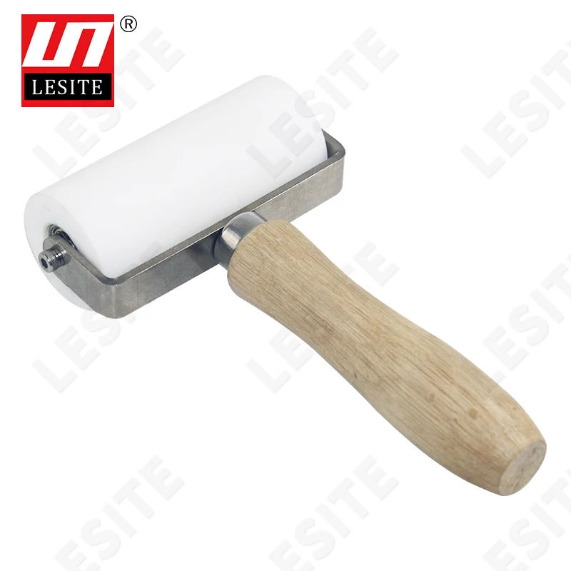 Тефлоновый пресс 90 мм роликовый ручной инструмент для сварки кровли из ПВХ TPO|plastic