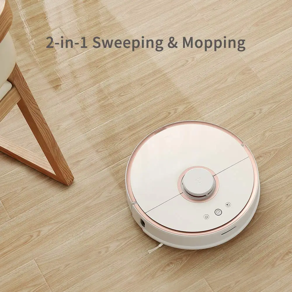 Roborock S5 Xiaomi робот пылесос и Швабра 2000 Pa супер Мощность всасывания Wi-Fi Подключение
