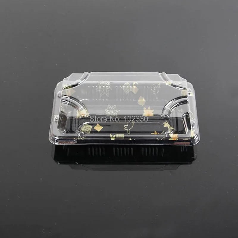 200 наборов в японском стиле прозрачная пластиковая коробка для ланча столовая