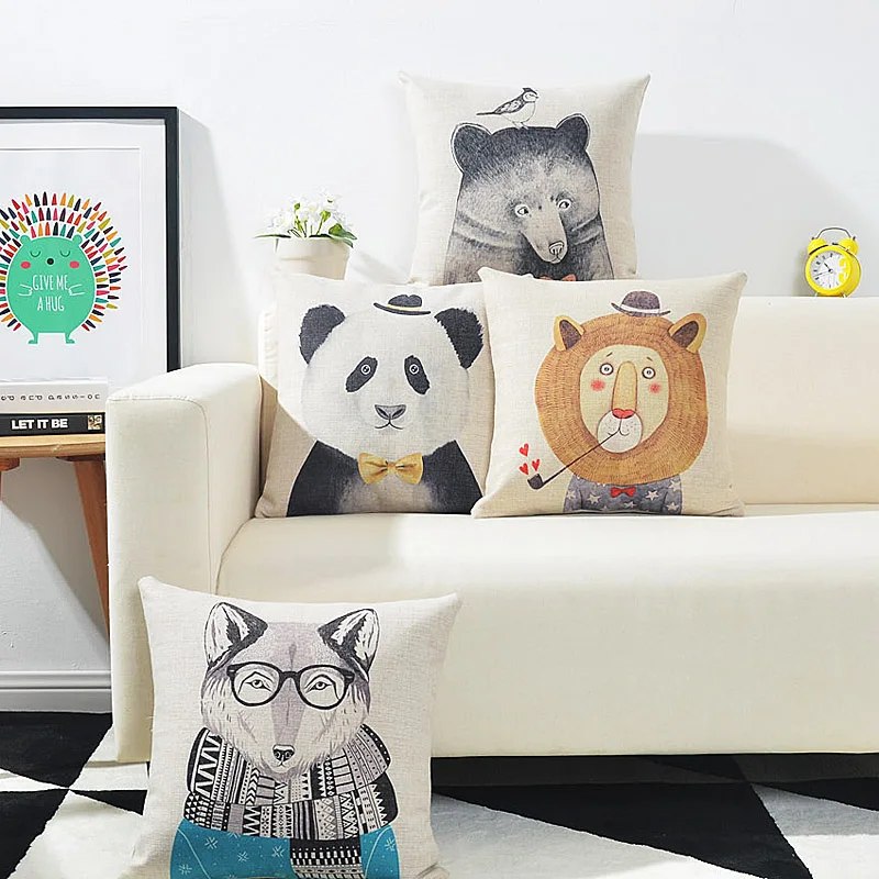 Наволочка для подушки в скандинавском стиле 45x45 см|cushion cover|cover decorationcute pillow covers |