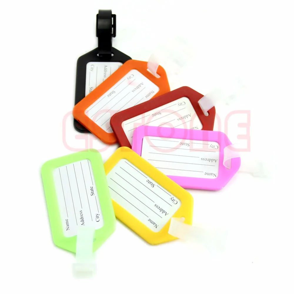 

Travel Luggage Suitcase Baggage Travel bag Address Plastic Lable Tags New