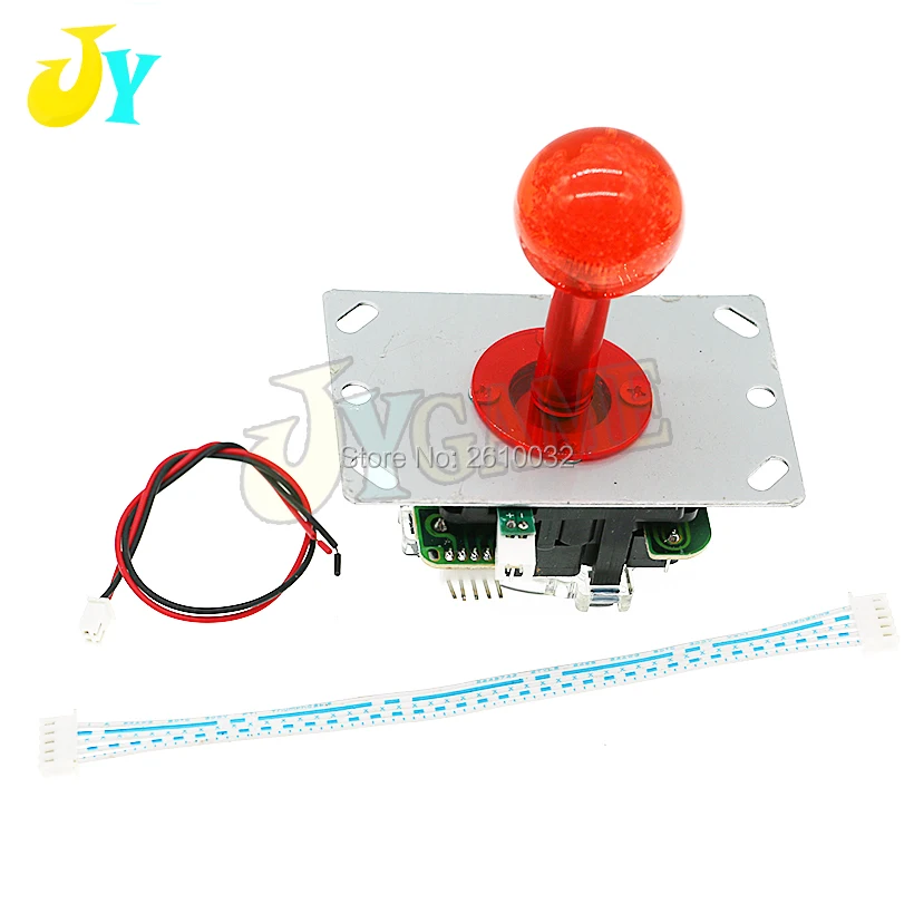Sanwa 8TY Тип джойстик светодиодный джойстик с подсветкой 5Pin джойстик с 5 V светодиодный аркадный джойстик