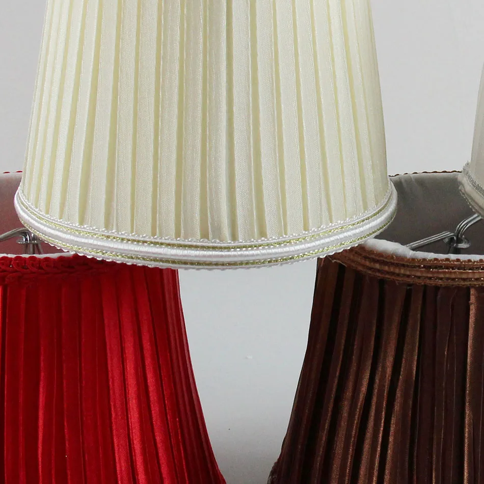 Лампа в стиле арт деко Хрустальная настенная лампа люстра тканевый абажур