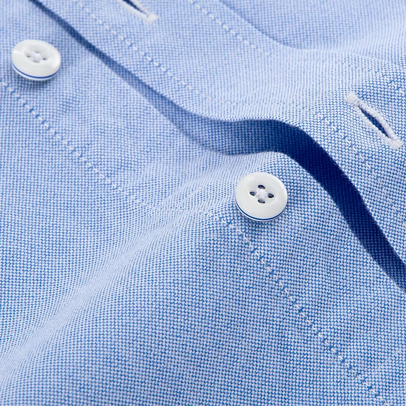 Рубашка размера плюс 5XL 100% хлопок оксфордская одежда мужская повседневная