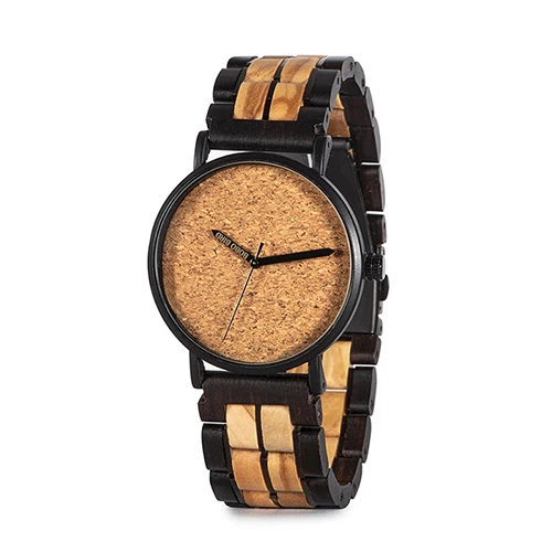 S19-2 BOBO BIRD Relogio masculino простые часы мужские деревянные наручные часы Япония Move Мужские t кварцевые наручные часы из нержавеющей стали деревянный металлический ремешок - Цвет: S19-2
