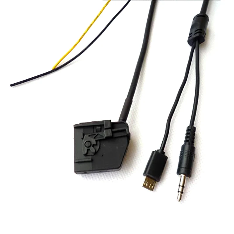 Car 3.5 мм Aux Вход адаптер аудио кабель для Mercedes Benz команда 2.0 зарядки Micro USB iPhone samsung