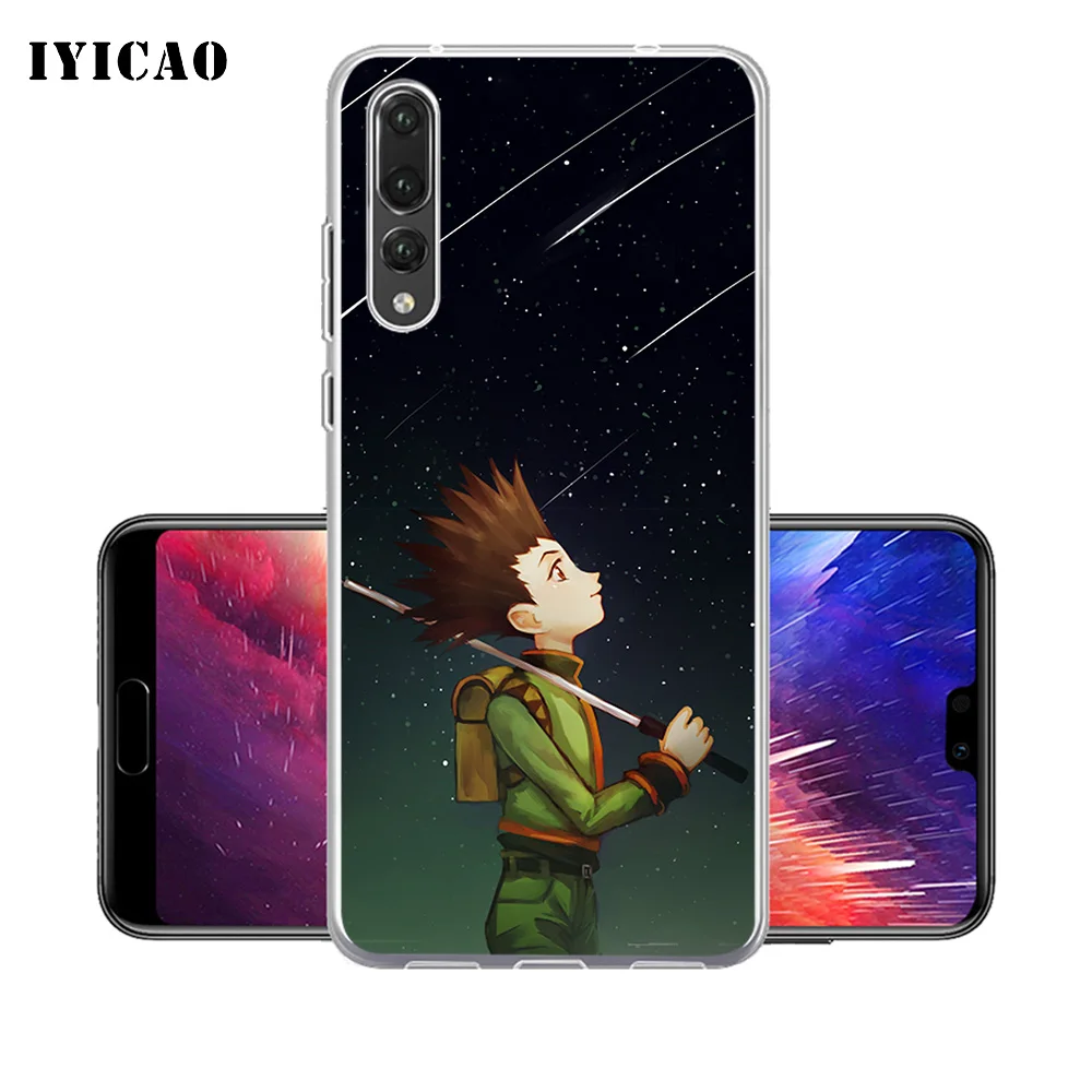 IYICAO hunter x Мягкий силиконовый чехол для телефона Huawei P30 P20 Pro P10 P9 P8 Lite P Smart TPU