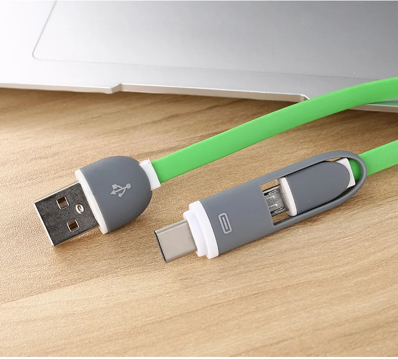 2в1 2A кабель для быстрой зарядки Micro USB + типа C Xiaomi mi 8 A1 6 6X Mix 2 S 5S Plus Redmi 4X 5a| |