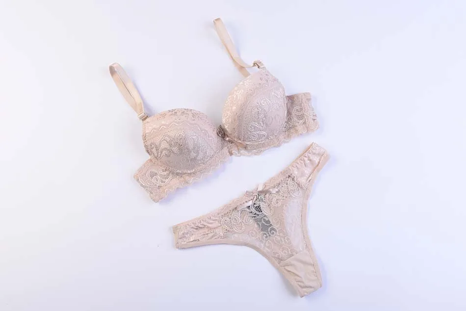 ARTDEWRED, брендовый, 32-38, чашка B, сексуальный кружевной бюстгальтер, женский бюстгальтер пуш-ап, наборы, бюстгальтер с принтом и трусики, французский романтический интимный комплект нижнего белья
