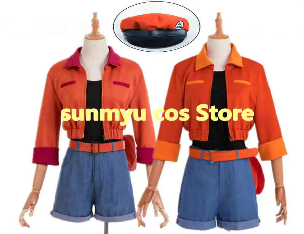 

Cells At Work Erythrocytes Hataraku Saibou Red Blood Cell Cosplay Costume,Custom Size Halloween