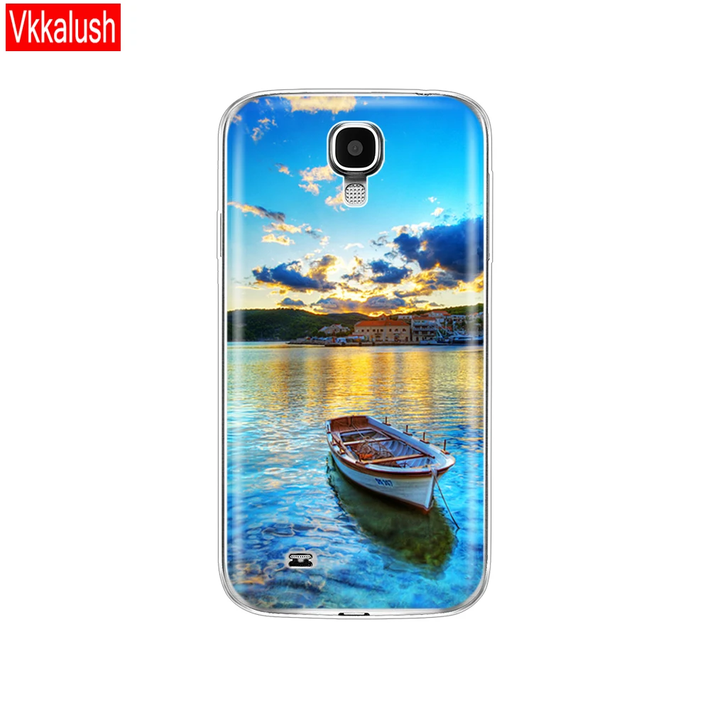 80143 Мягкий силиконовый чехол для samsung Galaxy S4 I9500, чехол из ТПУ для samsung S4, чехол для телефона, защитный чехол для S 4 - Цвет: 80143