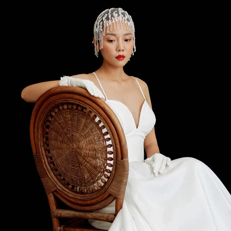 Chapeau mariage2018 кружевной Кристалл Роскошная шляпка невесты Пользовательские Свадебные аксессуары gelin tac aksesuarlar