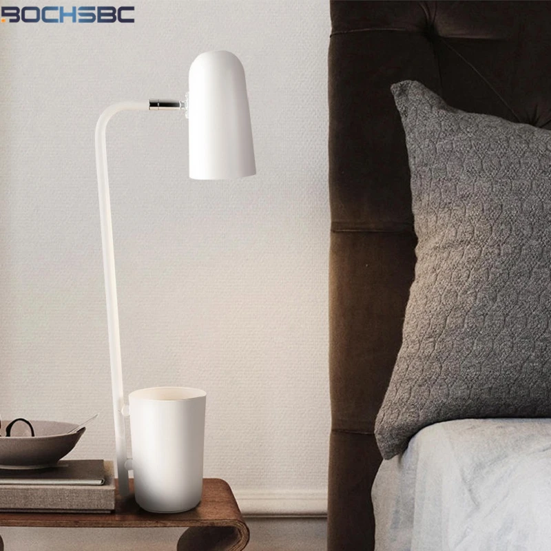 Настольная щетка с лампой FUMAT Iron Moder черный и белый светильник регулировкой угла