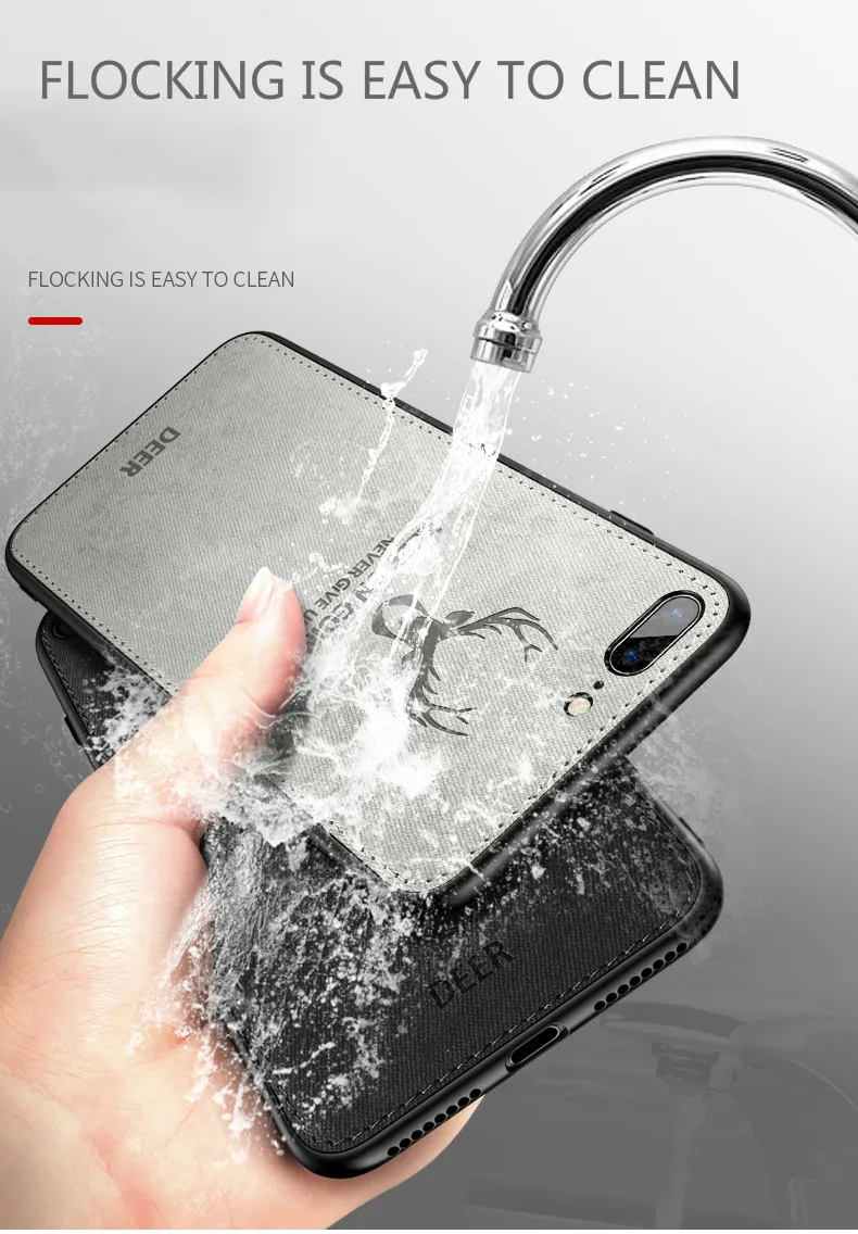 Cloth Texture Phone Case For OPPO A57 A59 A73 F5 A77 F3 A79 A83 A1 A3 A5 A7 F7 A9 F9 A7X K1 K3 Reame X Animal Back Case Cover