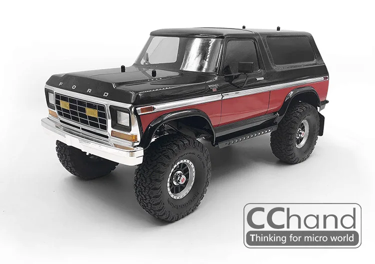 CChand Grille fog lamp light brace + LED for TRX-4 TRX4 BRONCO RC car toy | Игрушки и хобби