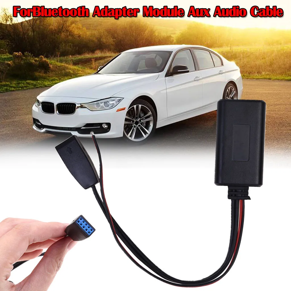 Автомобильный адаптер для передачи музыки с Bluetooth Aux аудио кабель BMW E46 3 серии