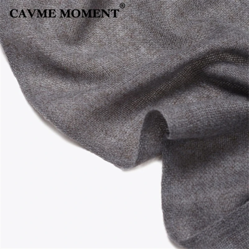 

CAVME Yak Cashmere Wool Scarf for Women Men Ladies Winter Luxury Woolen Scarves Warm Solid Basic Wraps Shawls 70*200cm 150g
