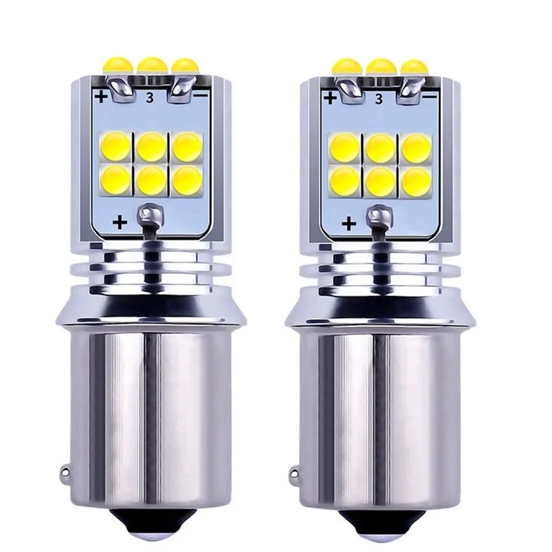 2 шт. 1156PY 7507 BAU15S PY21W Cree Chip Светодиодный светильник для автомобильных указателей