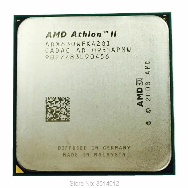 Четырехъядерный процессор AMD Athlon II X4 630 2 8 ГГц ADX630WFK42GI/ADX630WFK42GM разъем AM3|socket am3|x4