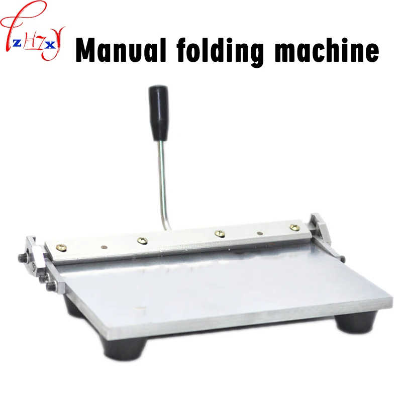Manual edge folding machine 14 inch leather wallet handbag with plastic flanging machine manual folding tools 1pc