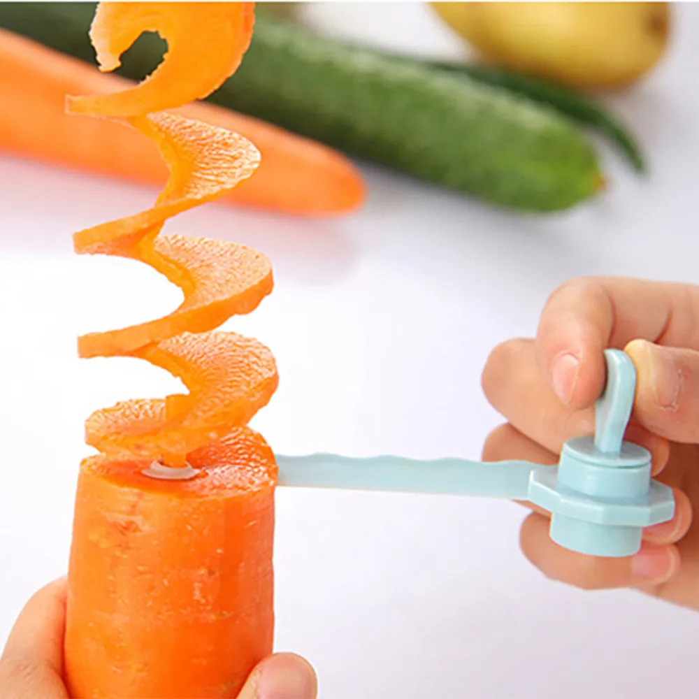 2018 new Magic Potato Cutter Carrot Spiral Slicer Cutting Models Kitchen Cooking Tools Perfect for garnishes #0108 | Дом и сад
