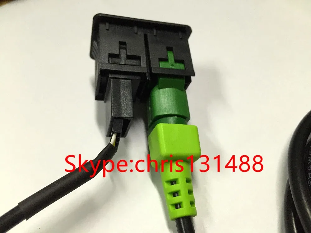 Новый OEM rns315 Усиленная серия RNS510 RNS310 rcd510 aux usb розетка переключатель жгут проводов
