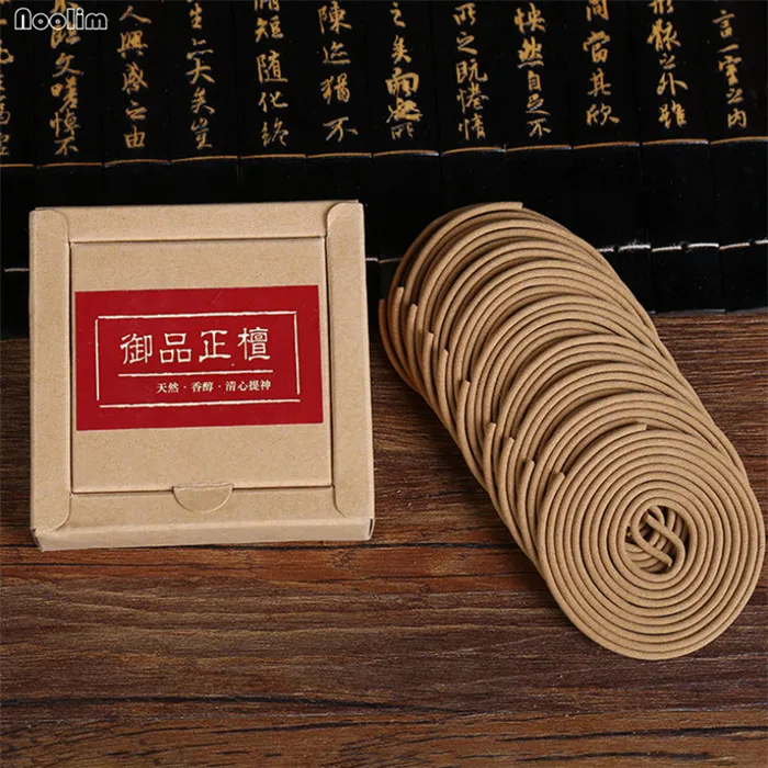Royal sandalwood 20 шт./кор. ручной работы со спиральными катушками Ладан ванной туалета дома Буддизм расслабляющий Йога тишина медитации свежий воздух Применение в teaho Применение - Цвет: Royal sandalwood