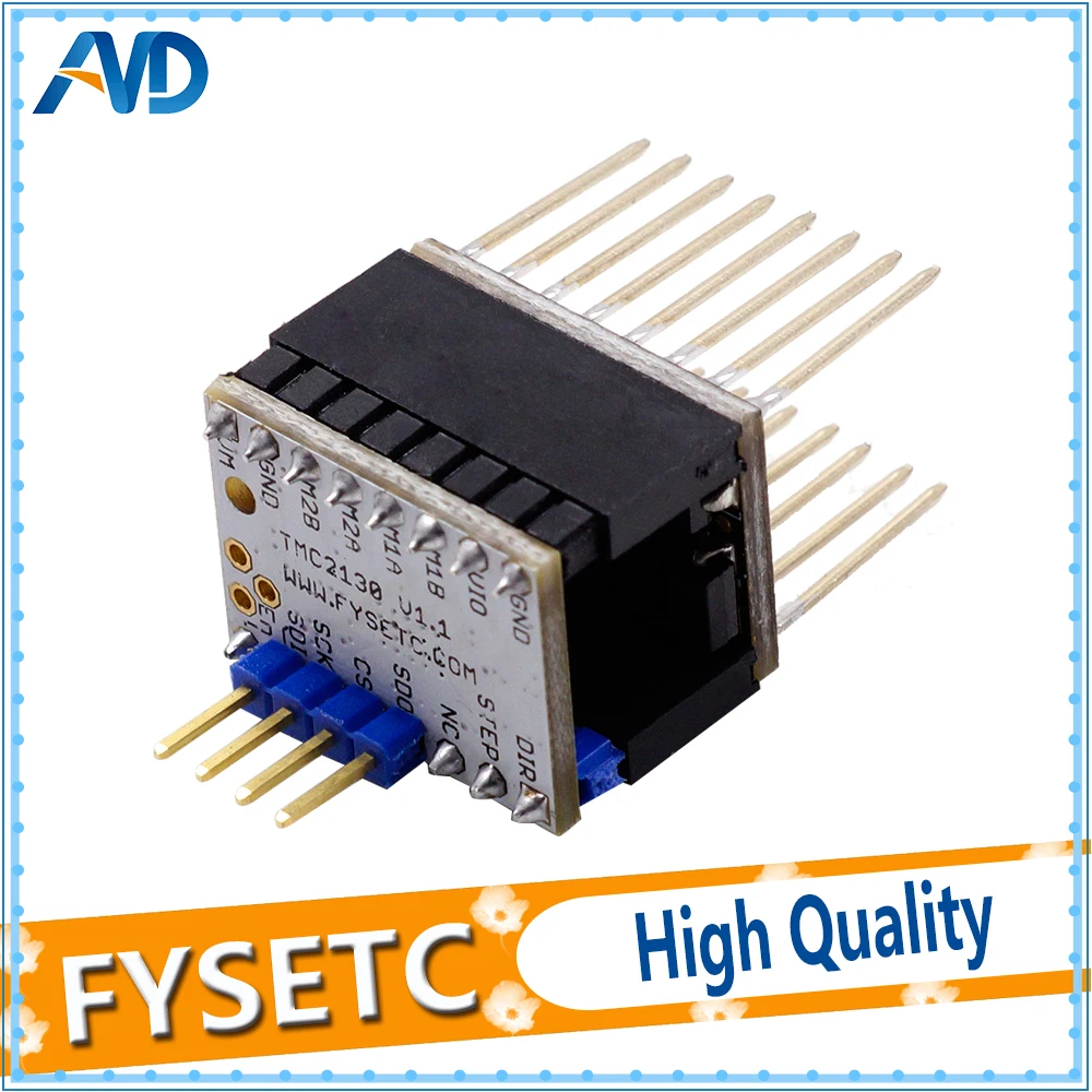 10pcs TMC2130 V1.1 For SPI Function Stepstick Stepper Motor Driver With Heat Sink Step Stick Protector VS V1.0 | Компьютеры и офис