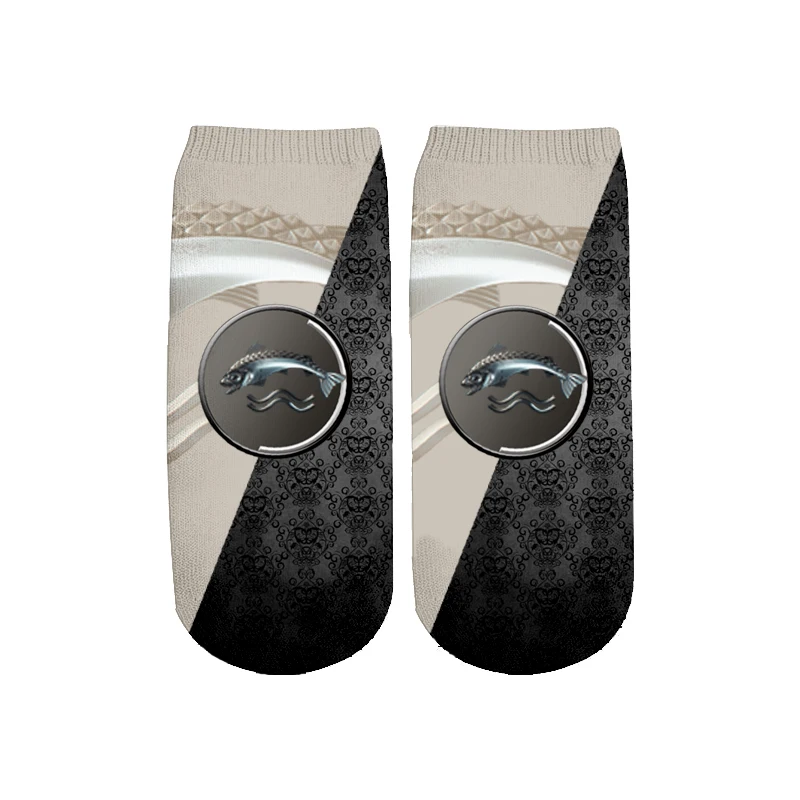 PLstar Cosmos Game of Thrones socks Summer Fashion 3D Cotton Socks Colorful Warm Short Ankle Socks high quality-2