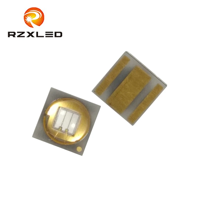 10 шт./лот светодиодный 3 Вт 3,5 v UVA 395NM 400NM 405NM 420NM 425NM 3535 посылка ультрафиолетового излучения для насекомых захвата