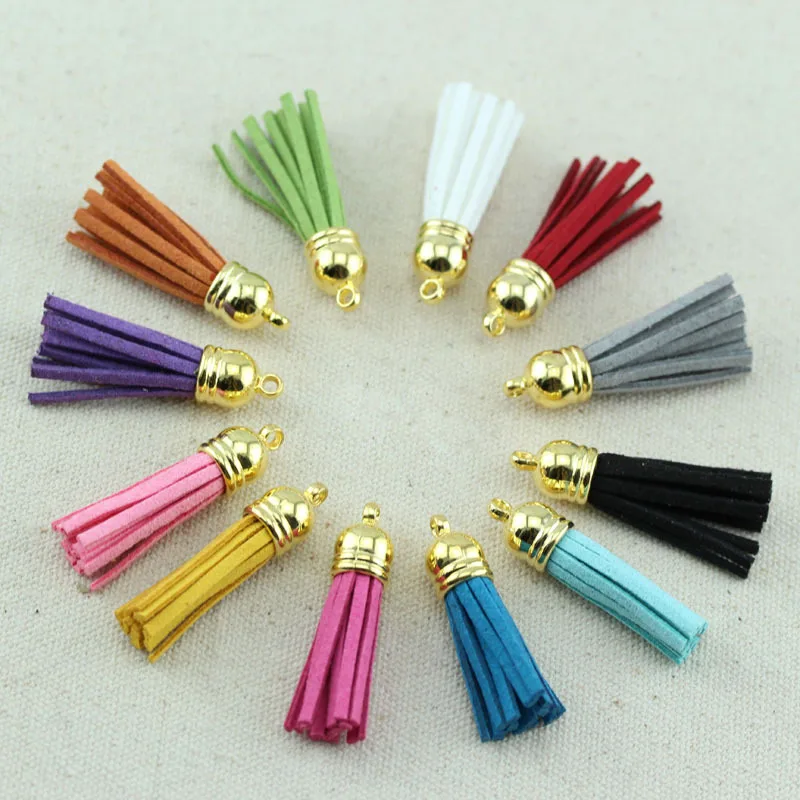 Замшевая кисточка 35 мм для брелоков ремешки сотовых телефонов ювелирные изделия