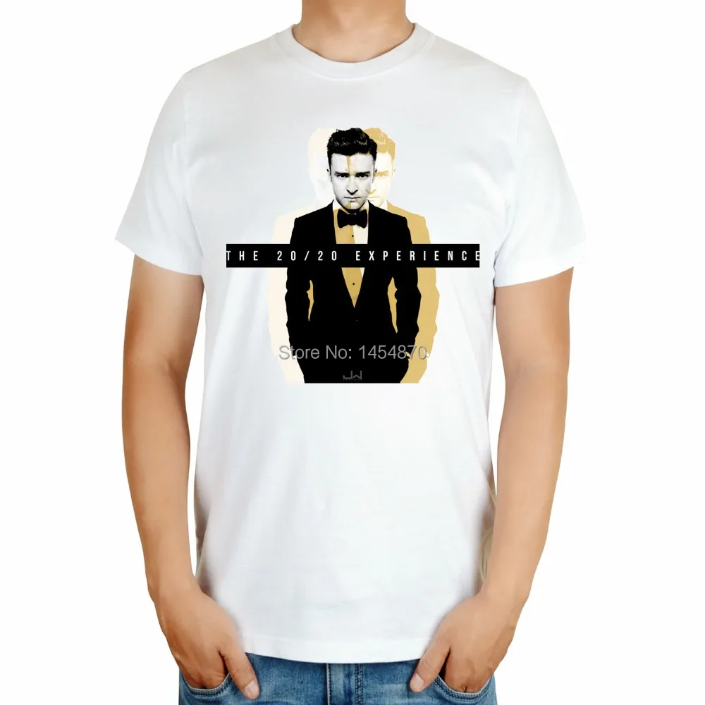 

5 designs Justin Timberlake Pop music Brand t shirt fitness white shirts Casual mens clothing camiseta