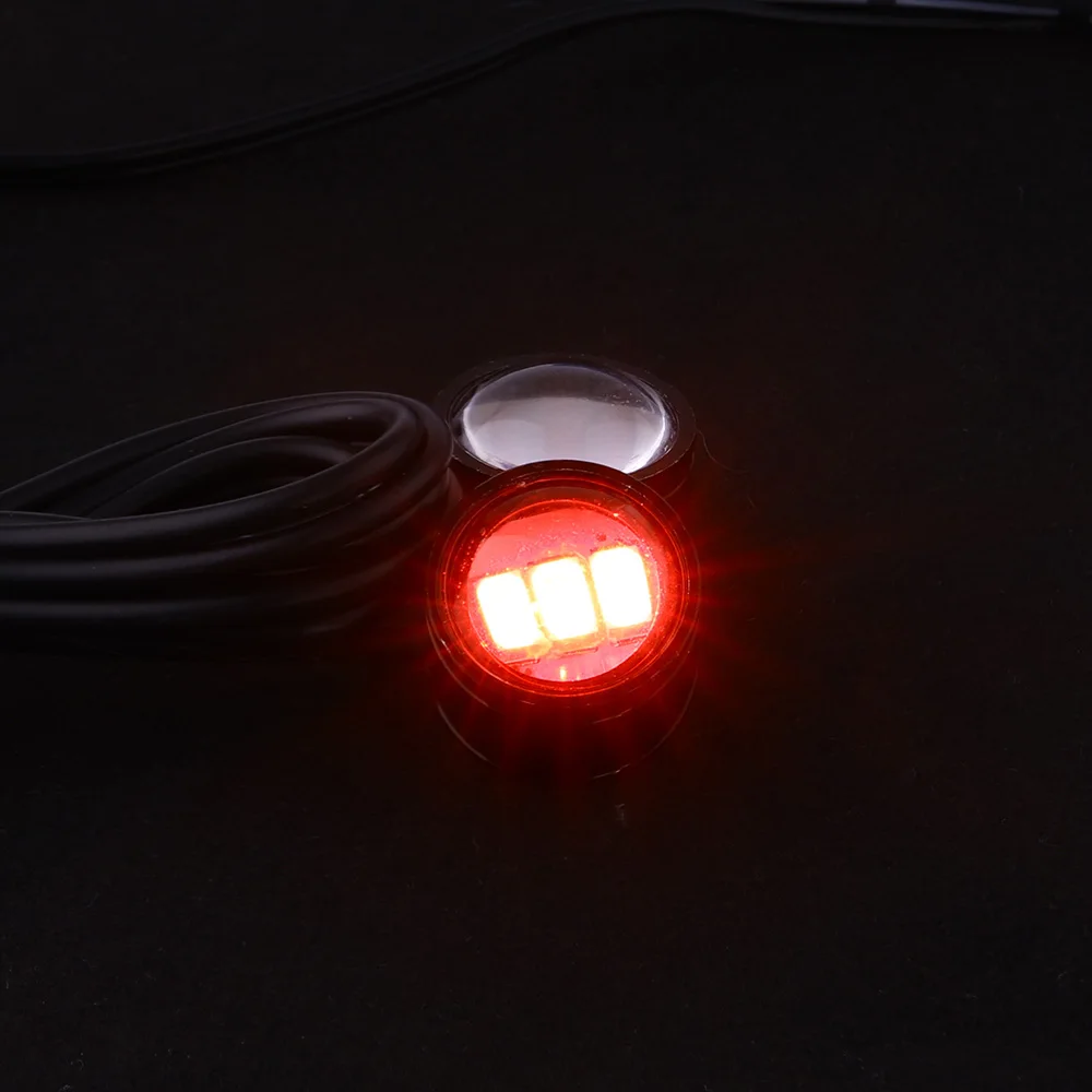 2pcs9W светодиодный орлиный глаз светильник Противотуманные фары дневные DRL