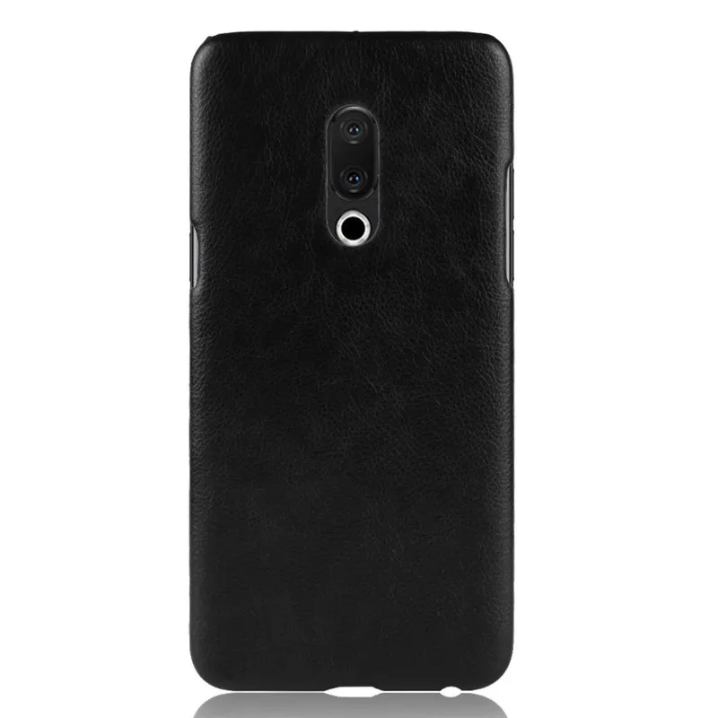 For Meizu 15 phone Case Plus Retro Litchi Hard PU Leather 15+ protective shell Cases MX Back Cover bag |