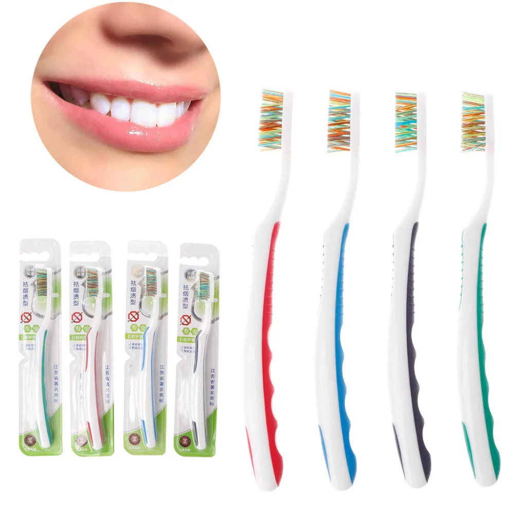 1PC Overlapping Super Hard Bristles Brush Remove Smoke Blots Coffee Stains Toothbrush Oral Healthy Care Tooth-brush