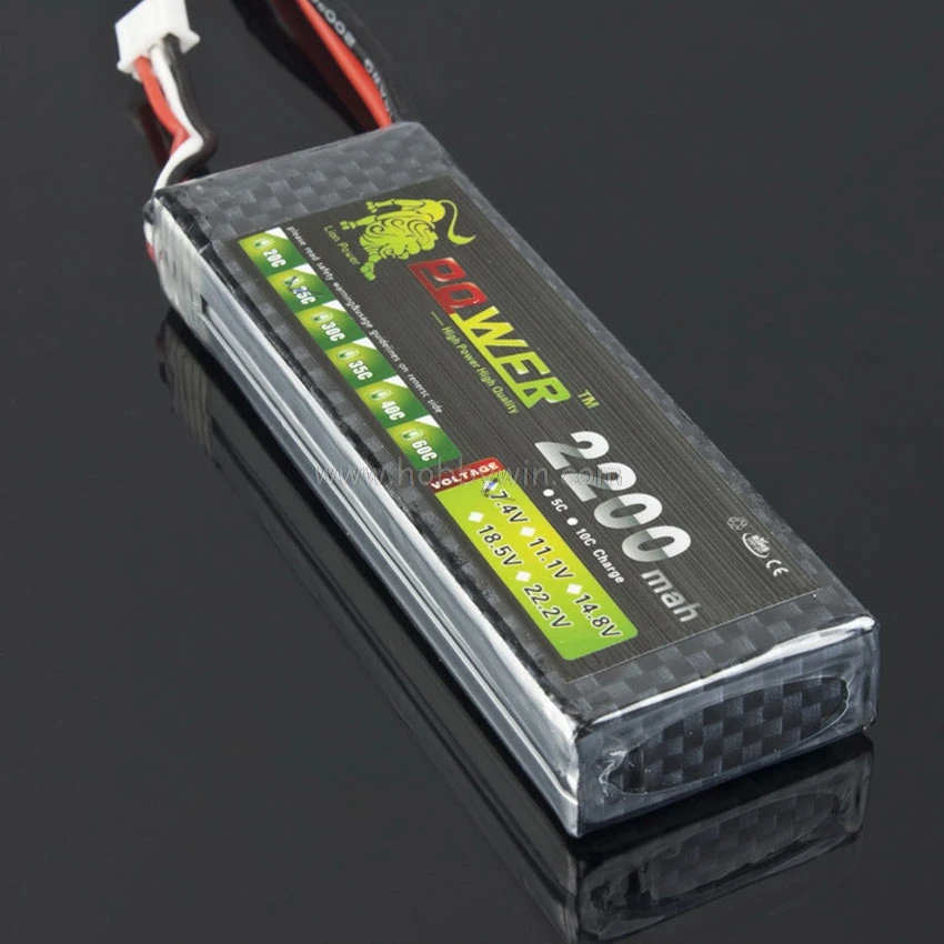 LION Power 7 4 V 2200mAh 25C LiPo battery T plug Burst 50C RC модель power pack | Игрушки и хобби