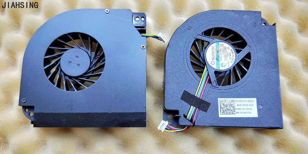 Новый Кулер для Dell Precision M6400 M6500 Fan DFS601605LB0T FA67 ZB0508PHV1-6A DP/N 0W227F W227F |