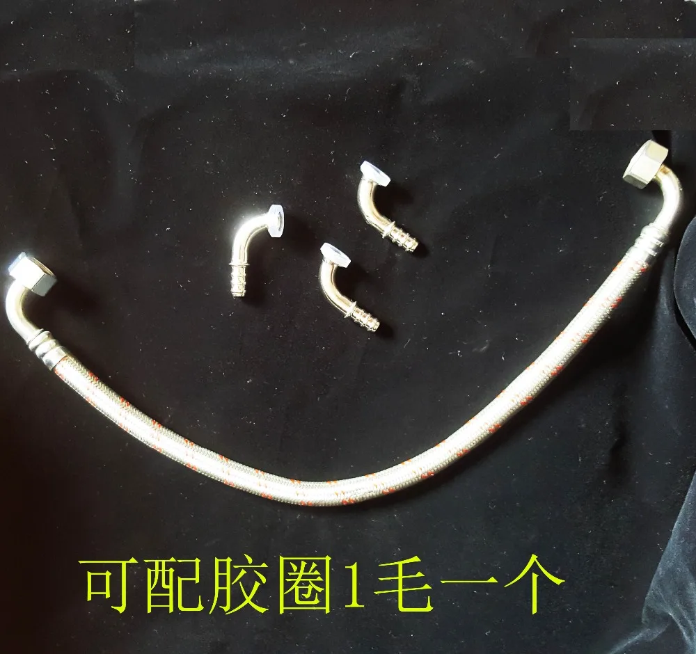 Угловой соединитель для труб бронзовый Соединитель с никелированным покрытием